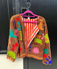 La Dolce Vita Embroidered Jacket  Conker 2