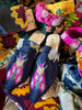 🌸Velvet ‘Bug’ Ikat mule🌸