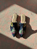 🌸Velvet ‘Bug’ Ikat mule🌸