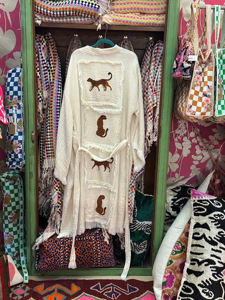 Leopard Robe