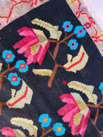 Vintage Floral Rug