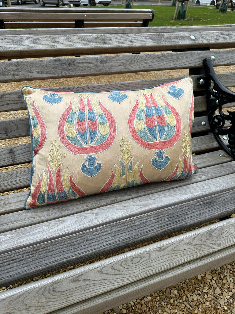 Pink Suzani Cushion
