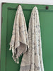 Grey and cream ‘Damask’ towel