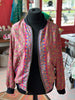Reversible Silk Sari Bomber