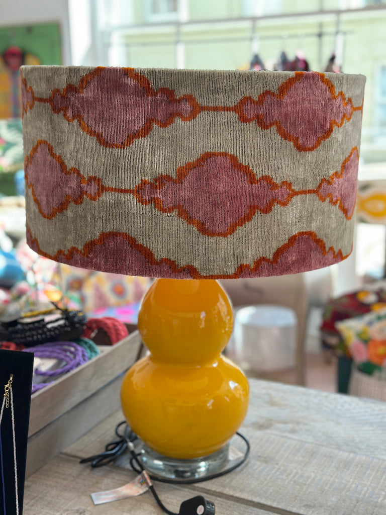Orange and Pink Lampshade