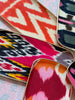 Orange Ikat fibreglass tray