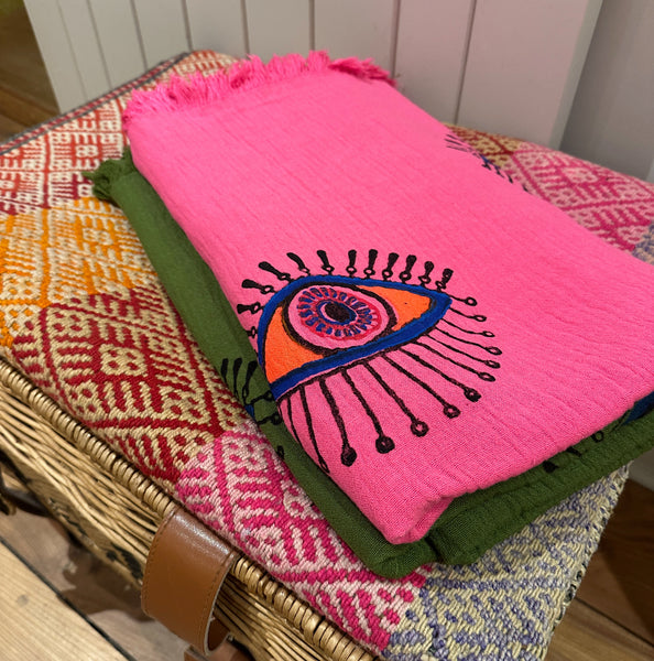 Evil eye Hammam Towel