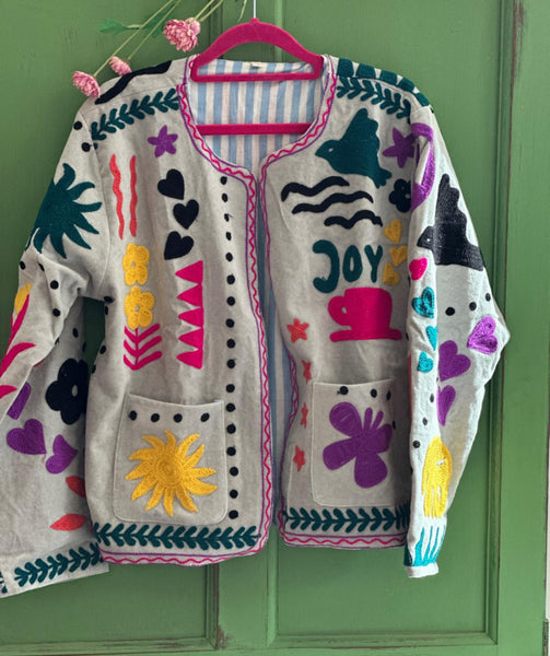 La Dolce Vita Embroidered Jacket