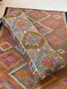 Incredible Antique Needlework Bolster Cushion
