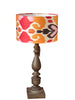 Dark Wood Lamp