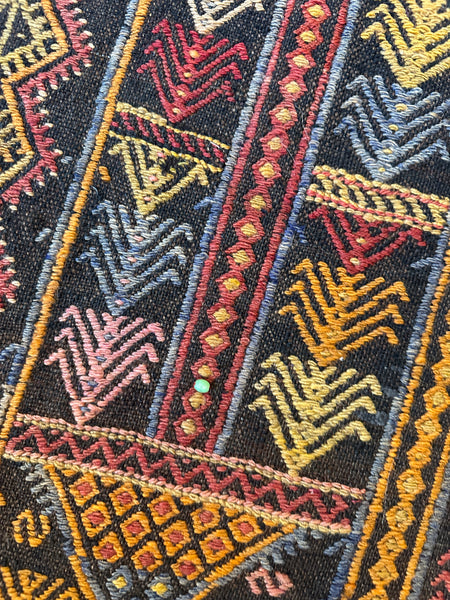 Vintage Hand Knotted Kilim
