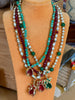 Pearl and Charm Necklace