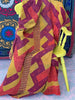 Purple & Orange Kantha Throw