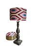Dark Wood Lamp