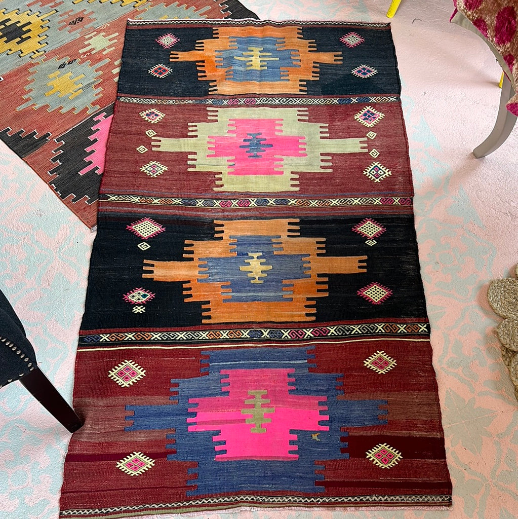Vintage Kilim - large stripe.