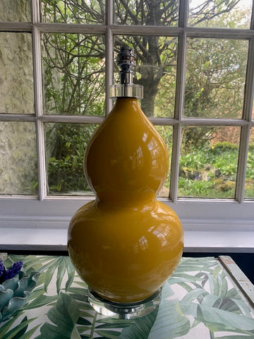 Fabulous Yellow Ceramic Lamp