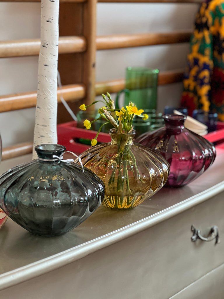Recycled Glass Vases