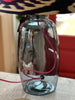Recycled Blue Glass Lamp