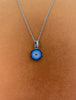 Blue Mosaic Necklace
