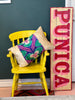 Velvet & Silk Ikat Cushion