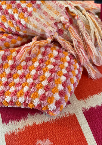 🌸Pink and orange towels🌸