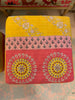 Yellow and Pink Kantha Cubes