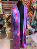 Purple & Pink Silk Kimono