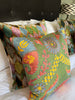 Sage Green Suzani Cushion