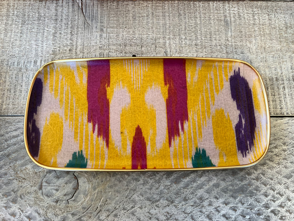 Ikat Cotton fibreglass 30cm tray
