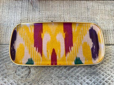 Ikat Cotton fibreglass 30cm tray