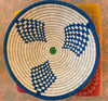 Blue and White Rope Bowl