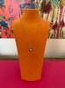 Blue Mosaic Necklace