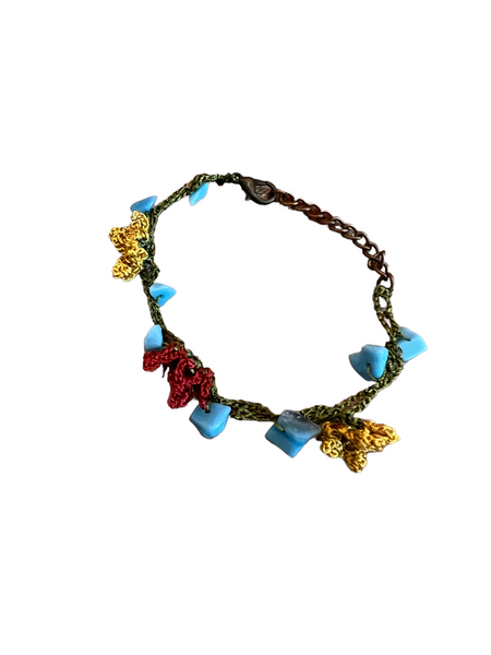 Hand crochet bracelets